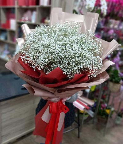 Букет цветов из: Гипсофила в Уруссу