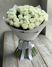 Букет 35 Белых роз в Уруссу