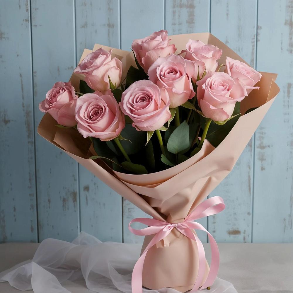 Букет цветов из: Розы в Уруссу