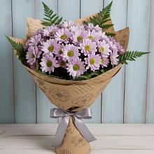 Букет цветов из:  Хризантемы #REPLACE_PRED# Уруссу