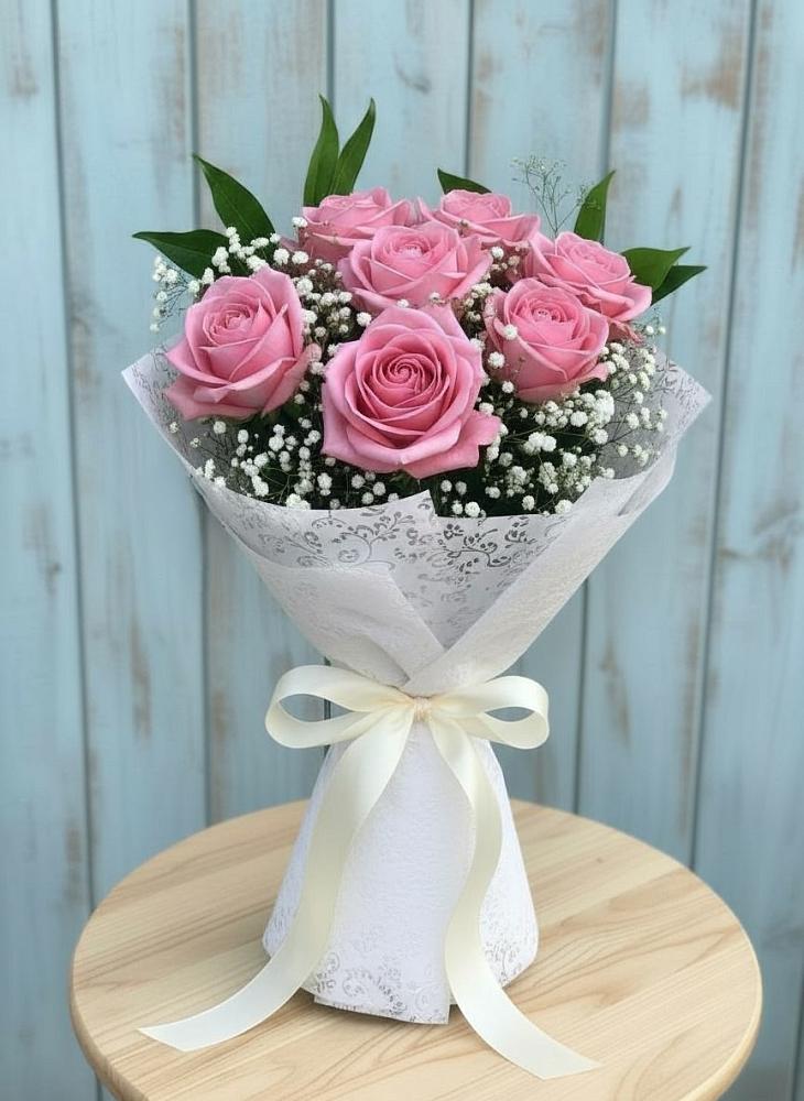 Букет цветов из: Розы в Уруссу