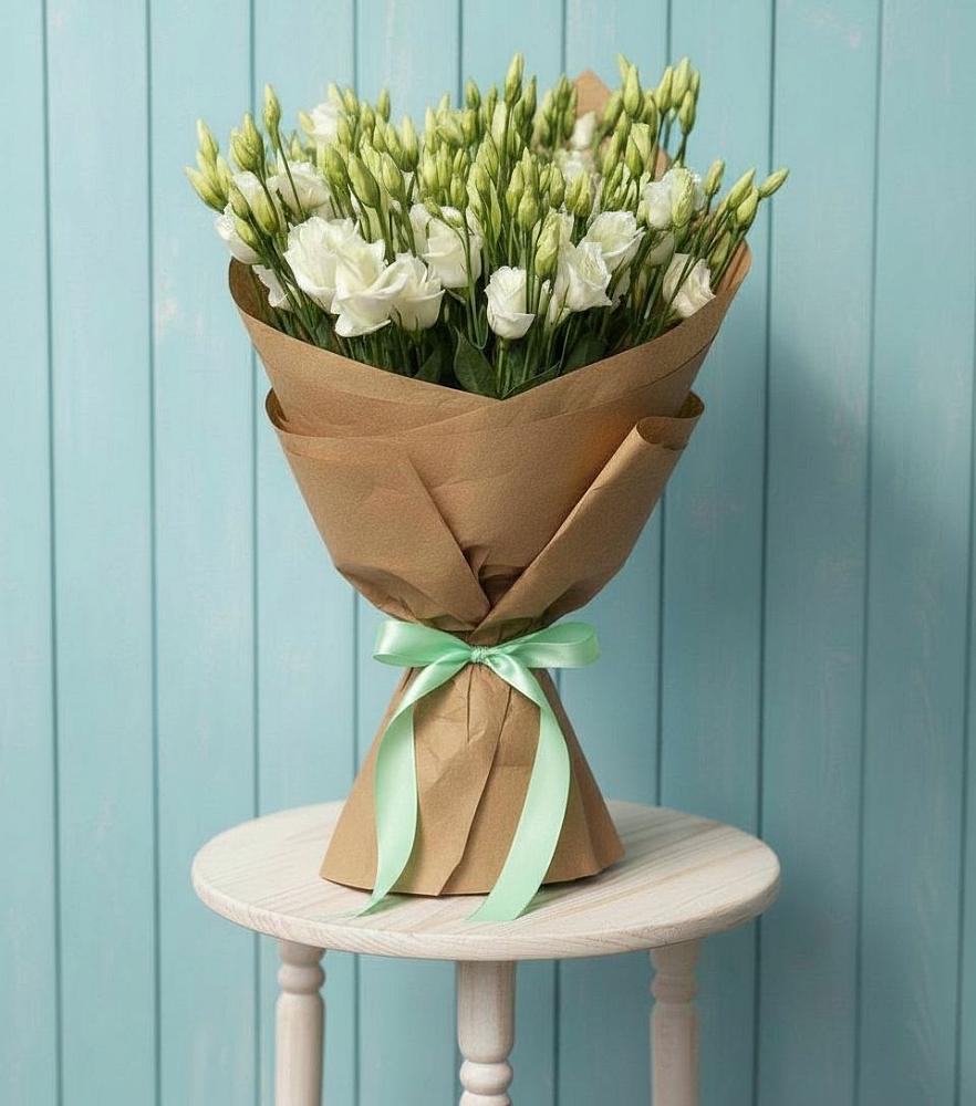 Букет цветов из: Лизиантусы в Уруссу