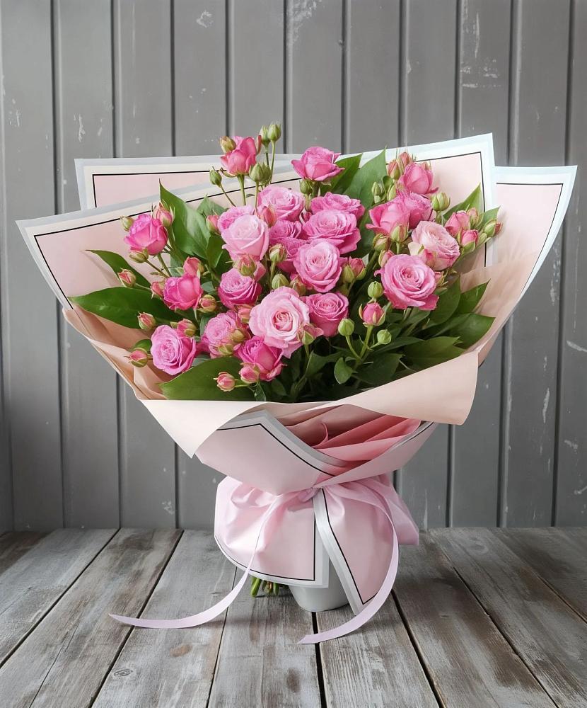 Букет Розовый кустик в Уруссу