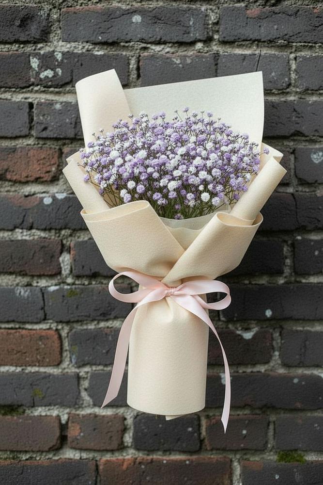 Букет цветов из: Гипсофила в Уруссу