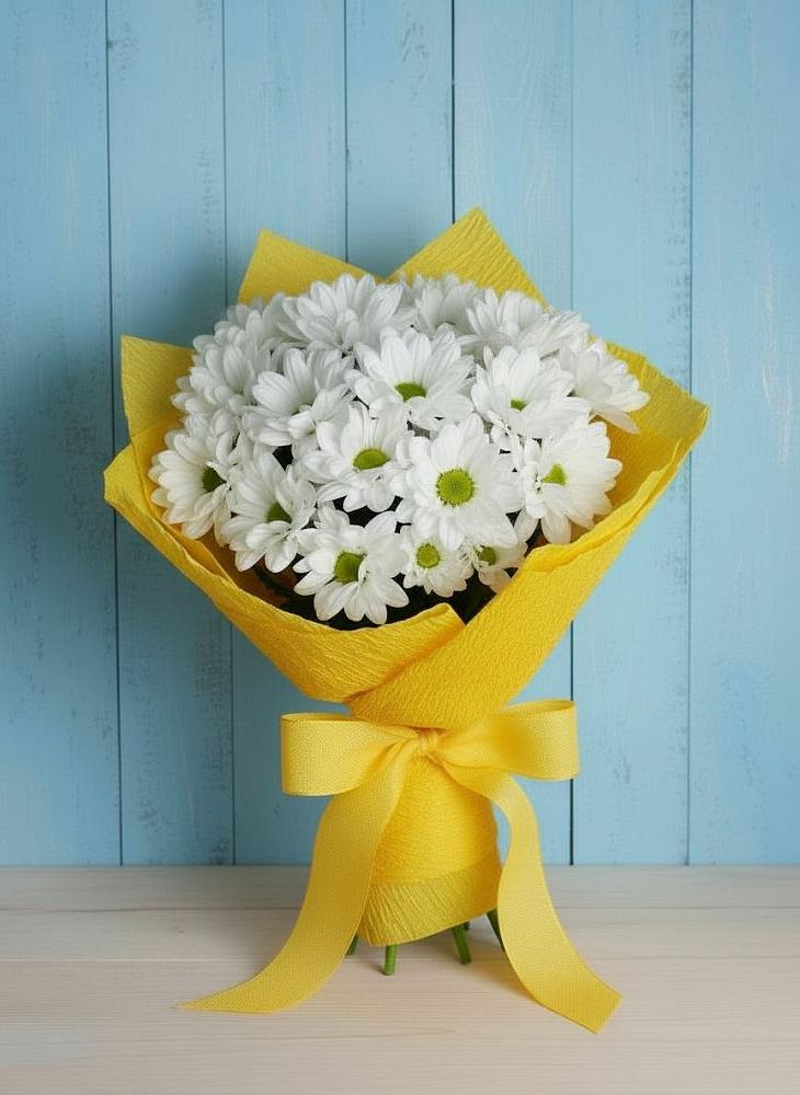 Букет цветов из: Хризантемы в Уруссу