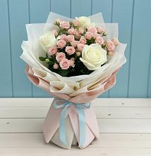 Букет цветов из:  Розы в Уруссу
