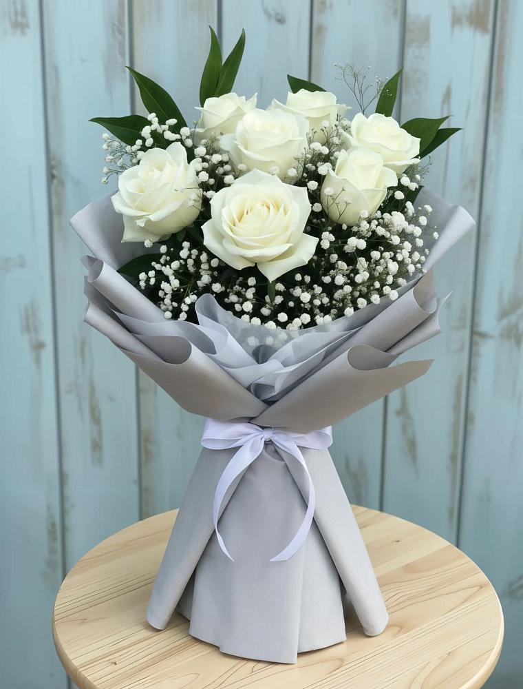 Букет цветов из: Розы в Уруссу