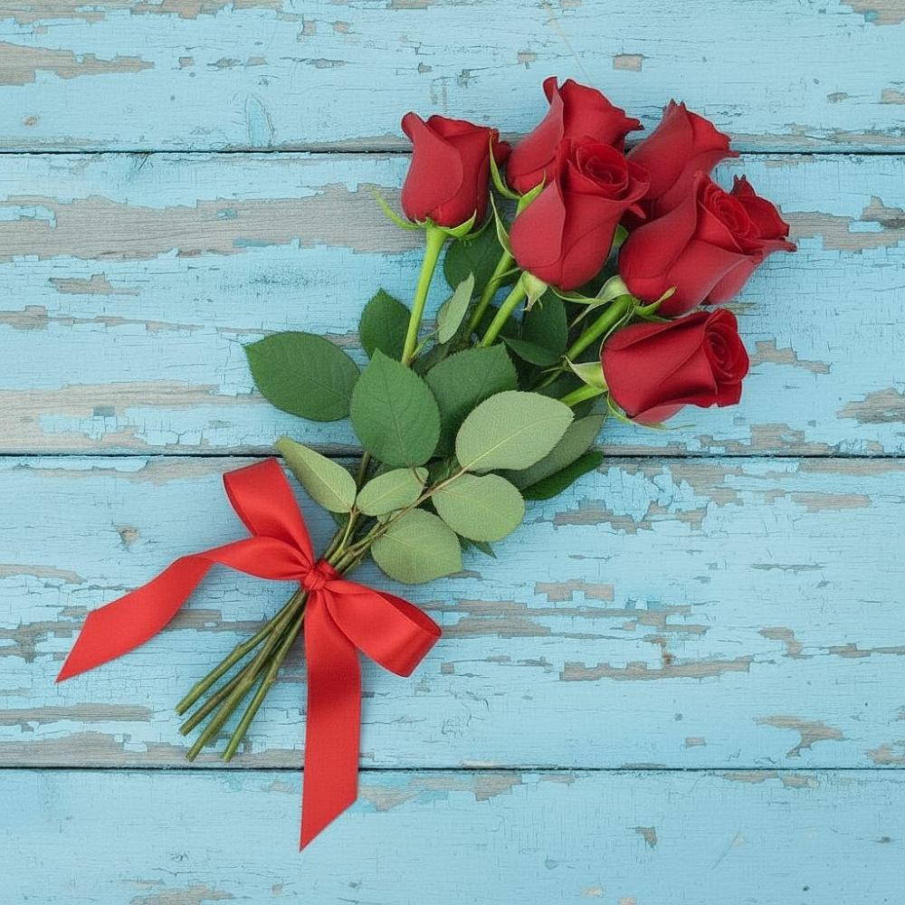 Букет Красные розы в Уруссу