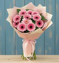 Букет цветов из:  Герберы в Уруссу