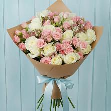 Букет цветов из:  Розы в Уруссу